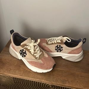 Tory Burch Good Luck Trainer Sneakers like new condition!